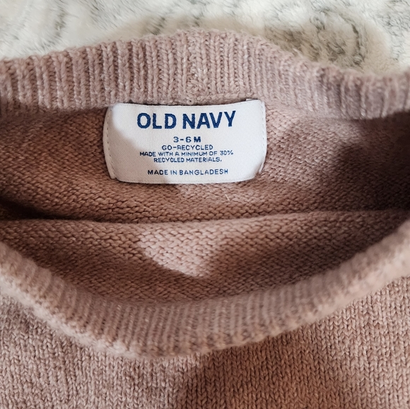 Old Navy Infant Matching Sweater set size 3-6 months - Picture 7 of 8